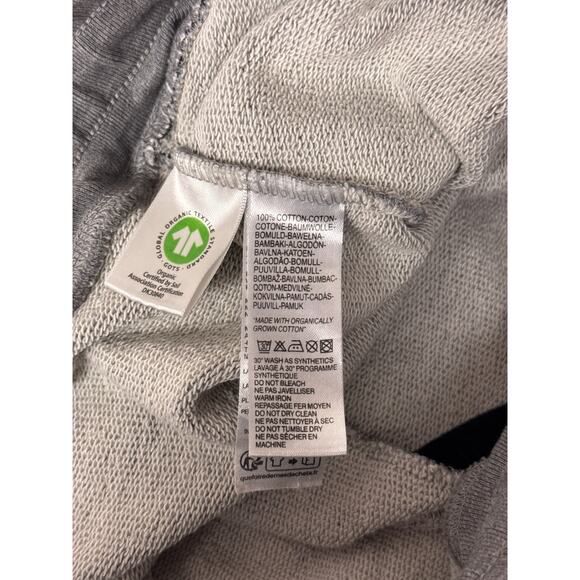 Paul Smith Jogger Sweatpants Medium Mens Gray Zebra Logo Terry - Picture 7 of 7